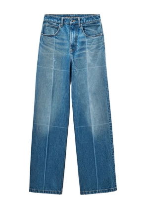 Alexander Wang faded straight jeans - Blue