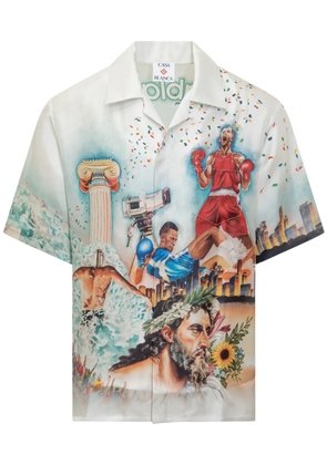 Casablanca Celebration Du Sport shirt - White