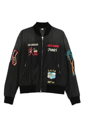 AMIRI embellished bomber jacket - Black