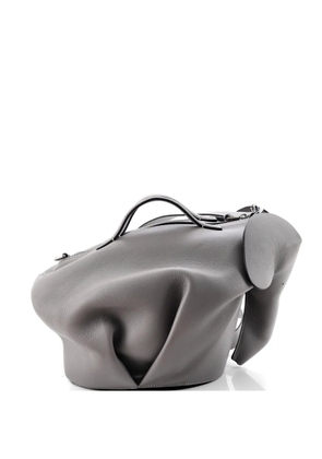 Loewe Pre-Owned Elephant Bag Leather Large satchel - Grey