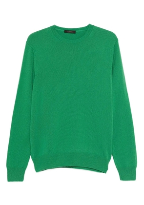 Zanone round-neck wool sweater - Green