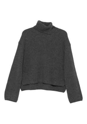 JOSEPH ribbed sweater - Grey