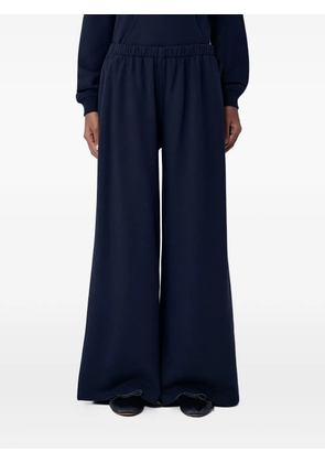 The Row elasticated wide-leg palazzo pants - Blue