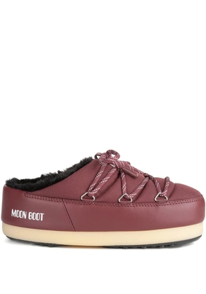 Moon Boot EVX lace-up mules - Red