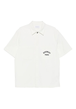 Givenchy Paris logo shirt - Neutrals