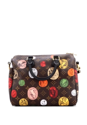 Louis Vuitton Pre-Owned Speedy Bandouliere Bag Limited Edition Fornasetti Cameo Monogram Canvas 25 satchel - Brown