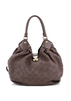 Louis Vuitton Pre-Owned L Mahina Leather hobo bag - Brown