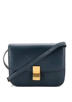 Celine Pre-Owned Classic Box Bag Smooth Leather Medium crossbody bag - Green