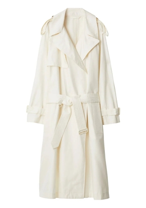 Burberry double-breasted trench coat - Neutrals