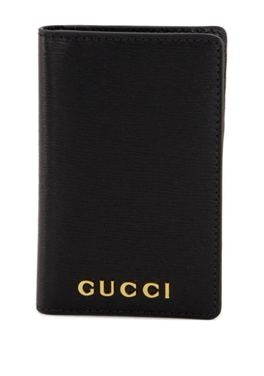 Gucci leather card holder - Black