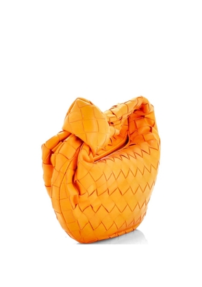 Bottega Veneta Pre-Owned BV Jodie Intrecciato Nappa Mini hobo bag - Orange