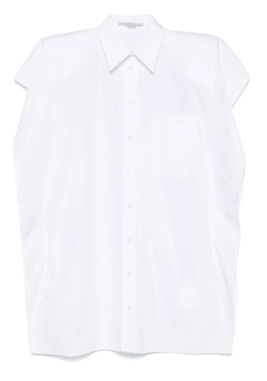 Stella McCartney poplin mini dress - White