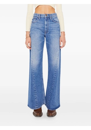 MOTHER The Lemon Twist Sneak button-fly jeans - Blue