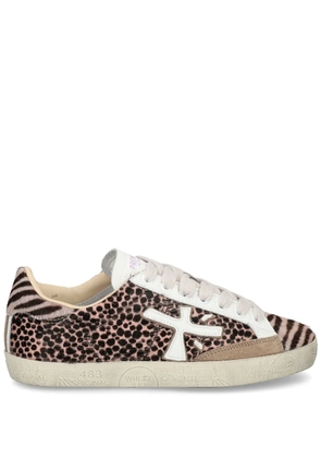 Premiata leopard-print sneakers - Neutrals