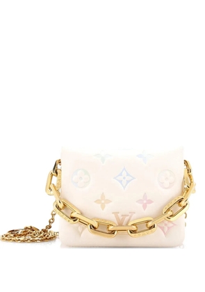 Louis Vuitton Pre-Owned Coussin Beltbag Milky Way Monogram Embossed Lambskin belt bag - White