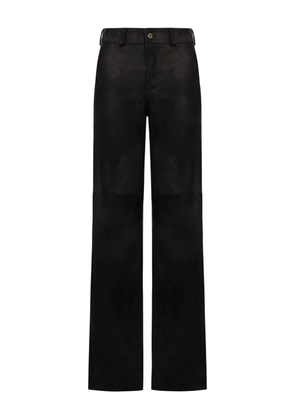 Salvatore Santoro leather trousers - Black