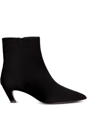 Ash 50mm Vicky pointed boots - Black