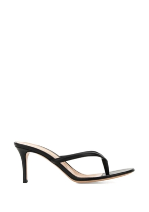 Gianvito Rossi 70mm Calypso leather sandals - Black