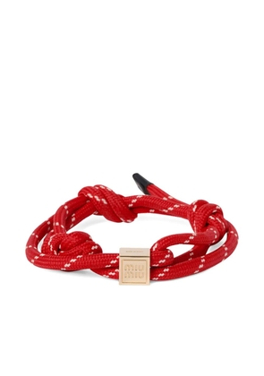 Miu Miu rope bracelet - Gold