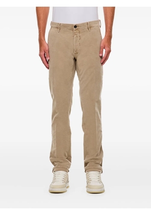 Incotex button-zip trousers - Neutrals