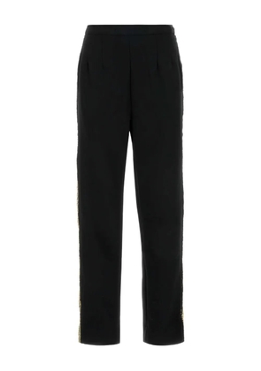 BODE stripe-detail tailored trousers - Black