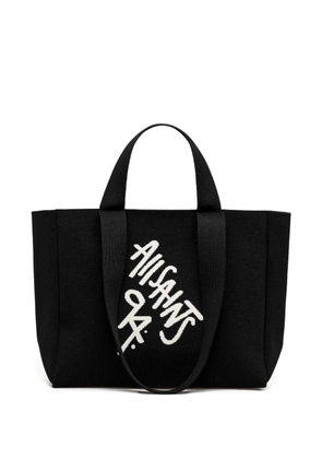 AllSaints Izzy logo-detail tote bag - Black