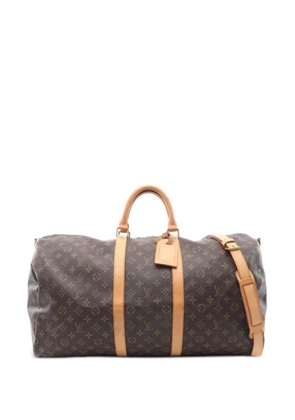 Louis Vuitton Pre-Owned 2003 55 Keepall Bandouliere boston bag - Brown