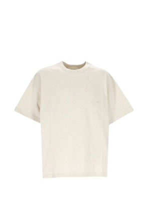 FEAR OF GOD ESSENTIALS oatmeal heather cotton T-shirt - Neutrals