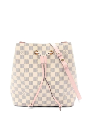 Louis Vuitton Pre-Owned 2019 Damier check leather shoulder bag - Neutrals