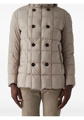 Fay zip-up padded jacket - Neutrals