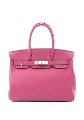 Hermès Pre-Owned 2019 grained leather handbag - Pink
