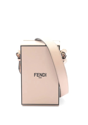 Fendi Pre-Owned 2010s Box shoulder bag - Neutrals