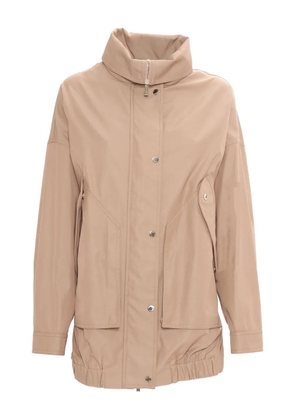 Moorer Olinda drawstring-waist jacket - Neutrals