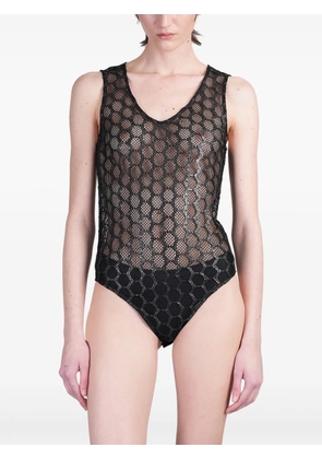IRO mesh bodysuit - Black