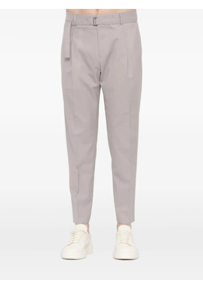 BE ABLE pleated belted trousers - Grey
