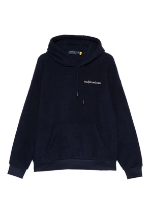 Polo Ralph Lauren logo-detailing hoodie - Blue
