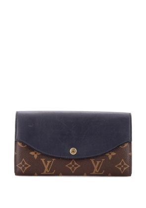 Louis Vuitton Pre-Owned Sarah Tuileries Wallet Monogram Canvas and Leather small wallets - Blue