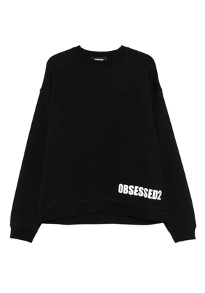 DSQUARED2 Obsessed2 logo sweatshirt - Black