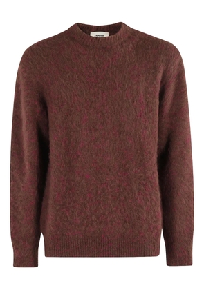 A Paper Kid crew-neck sweater - Brown