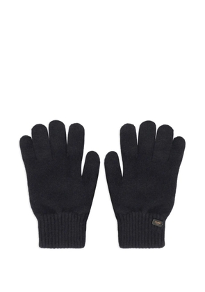 Moorer palm-insert cashmere gloves - Blue