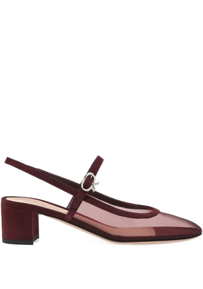 Gianvito Rossi 45mm Francoise pumps - Red