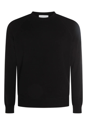 Malo raglan-sleeve crew-neck sweater - Black