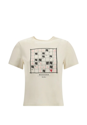 Weekend Max Mara Clown cotton T-shirt - Neutrals