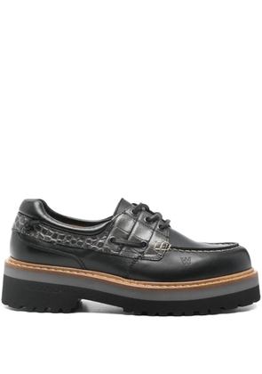 Woolrich Rock leather shoes - Black
