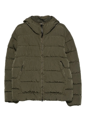C.P. Company hooded puffer jacket - Green