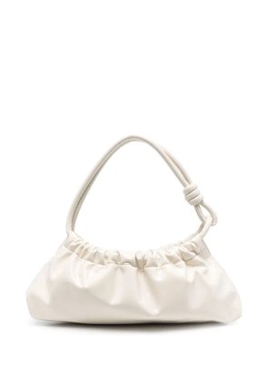 Nanushka Valerie ruched tote bag - Neutrals