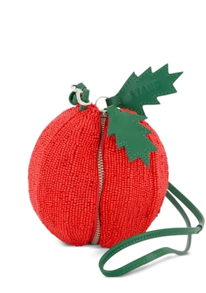 STAUD beaded sphere mini bag - Red