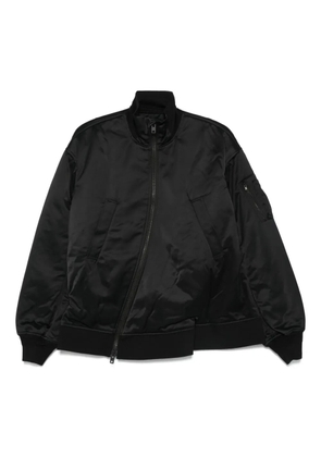 Y-3 long-sleeved bomber jacket - Black