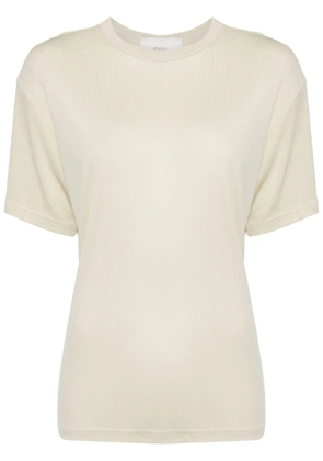 Studio Nicholson crew-neck lyocell T-shirt - Neutrals