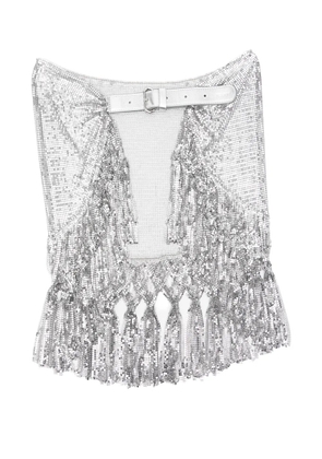 Rabanne chainmail belt - Silver